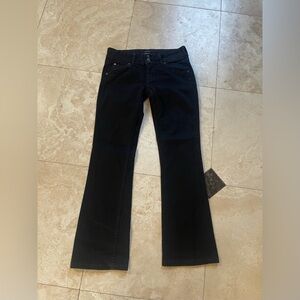 Hudson Jeans Classic Black Wide Leg Denim
